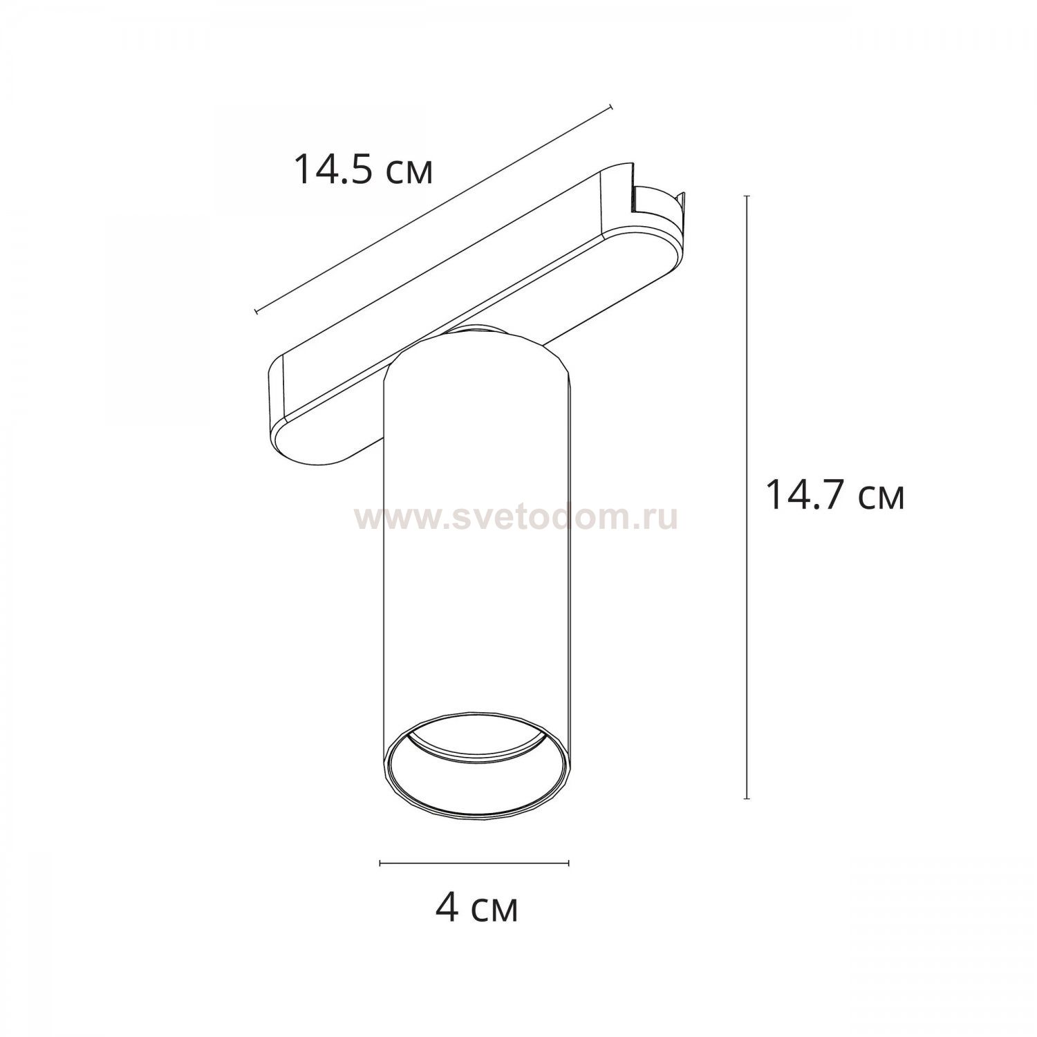 Магнитная трековая система Arte Lamp A6156PL-1BK RAPID