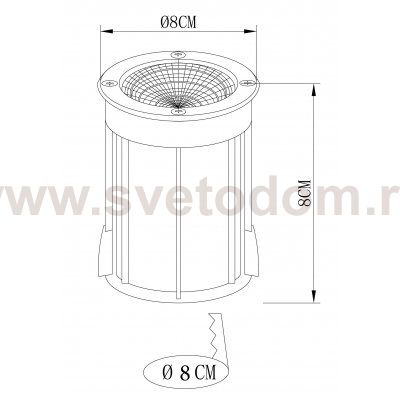 Тротуарные светильники Arte Lamp A6205IN-1SS PIAZZA