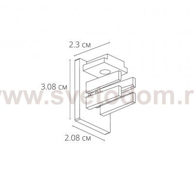 Магнитная трековая система Arte Lamp A622006E PRESTO-ACCESSORIES