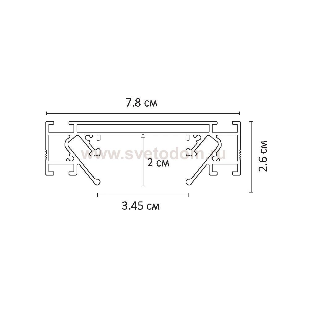 Комплектующие для трековых систем Arte Lamp A632205 TRACK ACCESSORIES