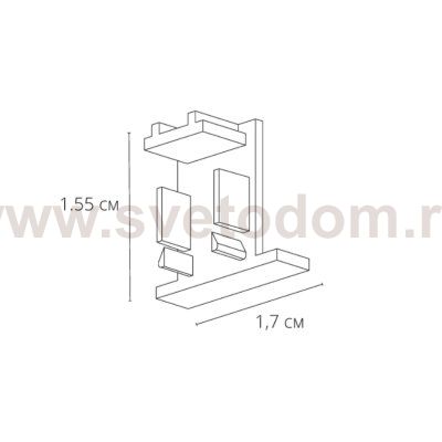 ЗАГЛУШКА Arte Lamp A633106E PRESTO-ACCESSORIES