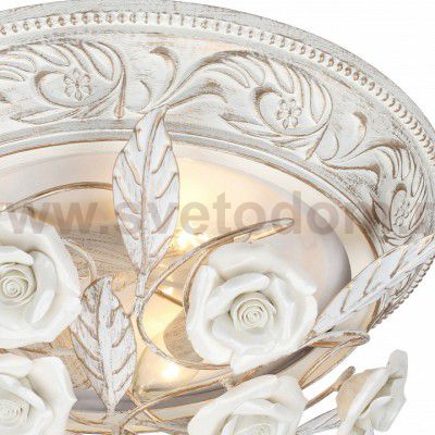 Люстра с розами Arte lamp A6361PL-3WG Rosita