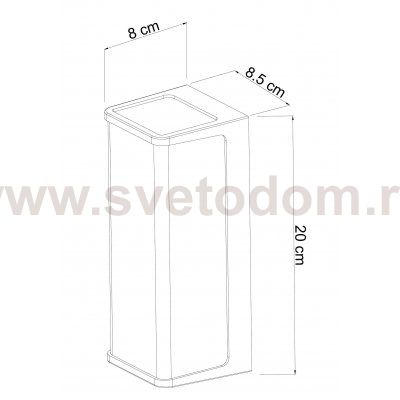 Уличный светильник Arte Lamp A6419AL-1BK LANCIA
