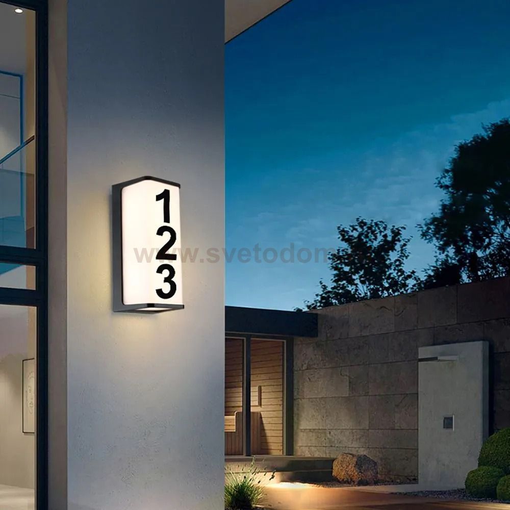 Уличный светильник Arte Lamp A6419AL-1BK LANCIA