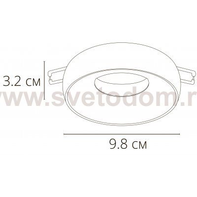 Точечный встраиваемый светильник Arte lamp A6666PL-1BK HEZE