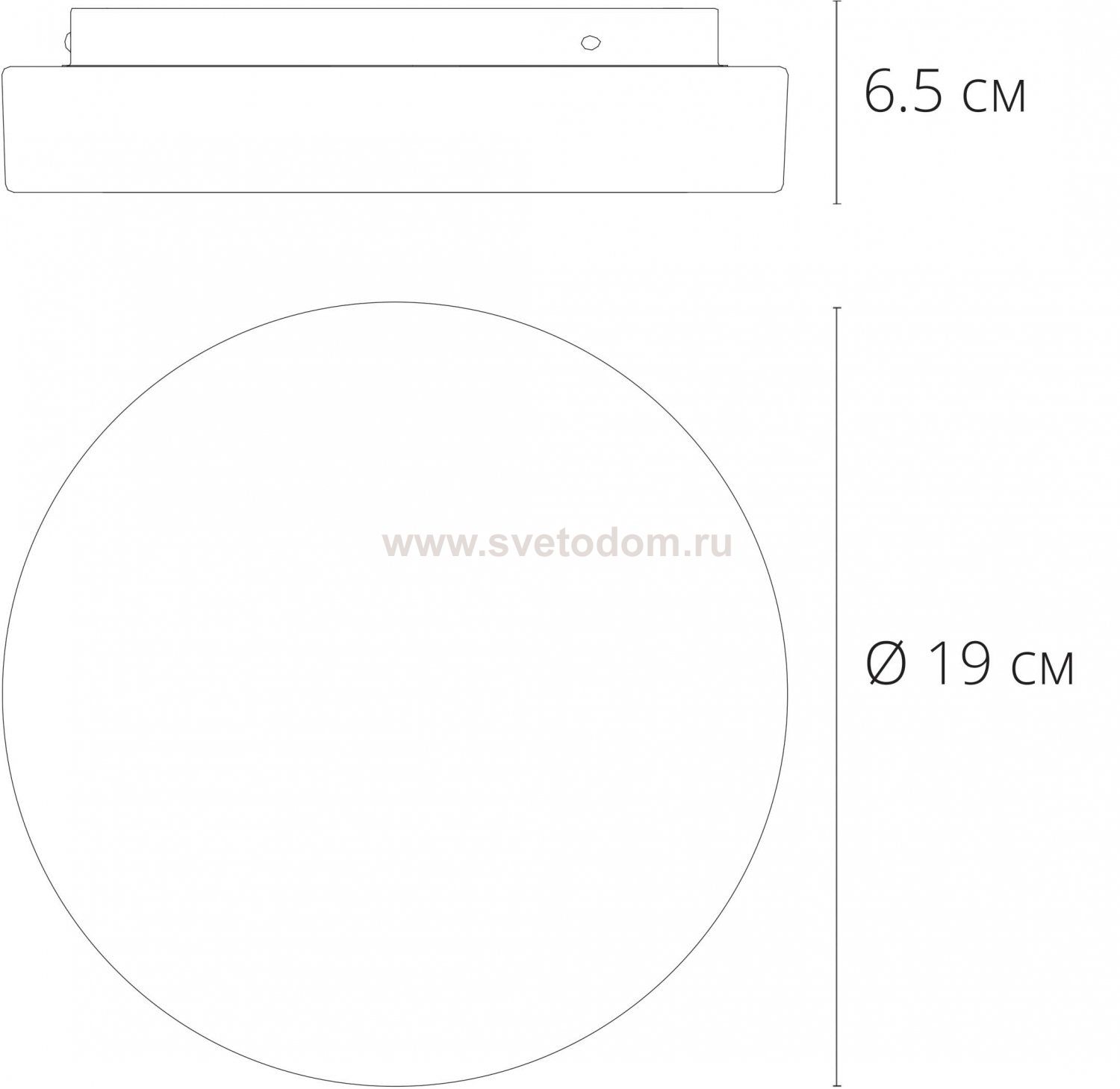 Потолочный светильник Arte Lamp A6812PL-1WH AQUA-TABLET
