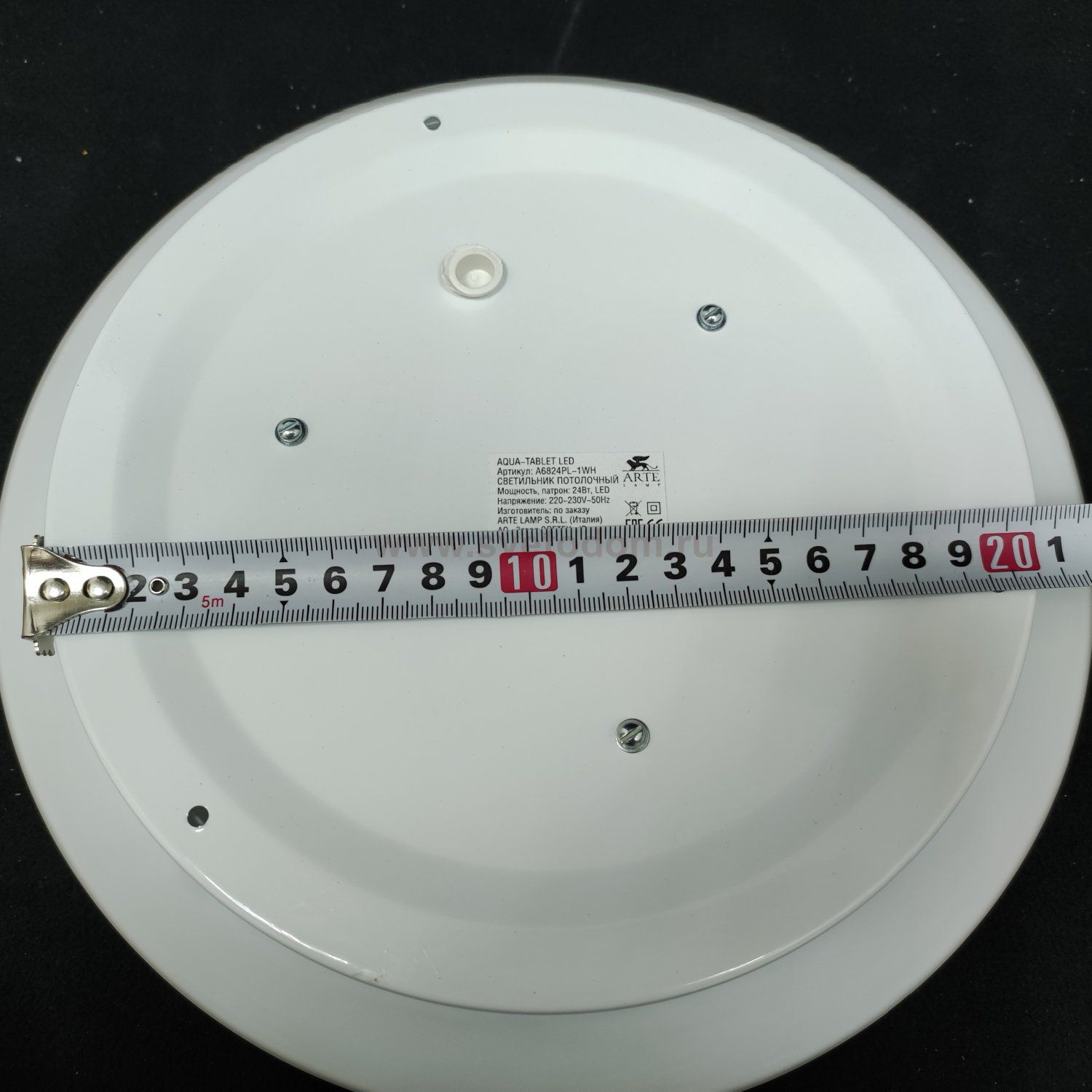 Потолочный светильник Arte Lamp A6824PL-1WH AQUA-TABLET