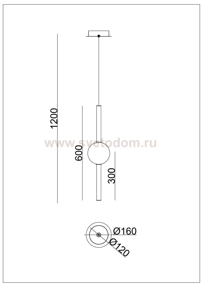 Светильник подвесной Arte Lamp A6839SP-12AM RIGLA
