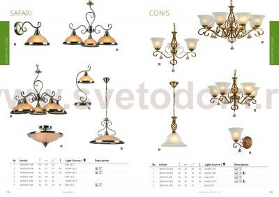 Светильник подвесной Arte lamp A6905SP-1AB SAFARI