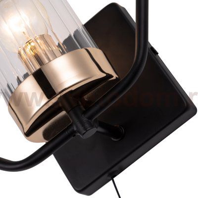 Светильник настенный Arte lamp A7004AP-1BK CELAENO