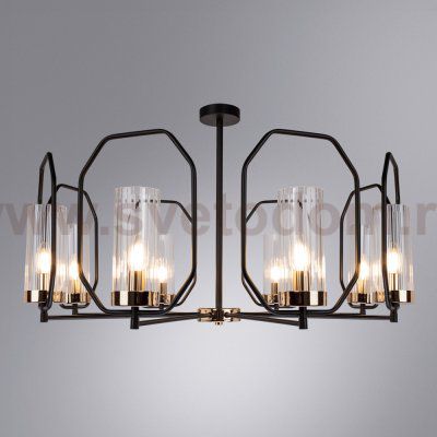 Светильник потолочный Arte lamp A7004PL-8BK CELAENO