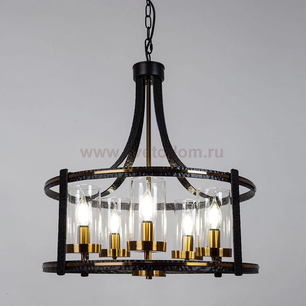 Светильник подвесной Arte Lamp A7011SP-5BK AVIOR