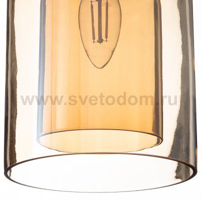 Плафон стекло янтарное 150мм Е14 Arte Lamp A7015SP PAIO