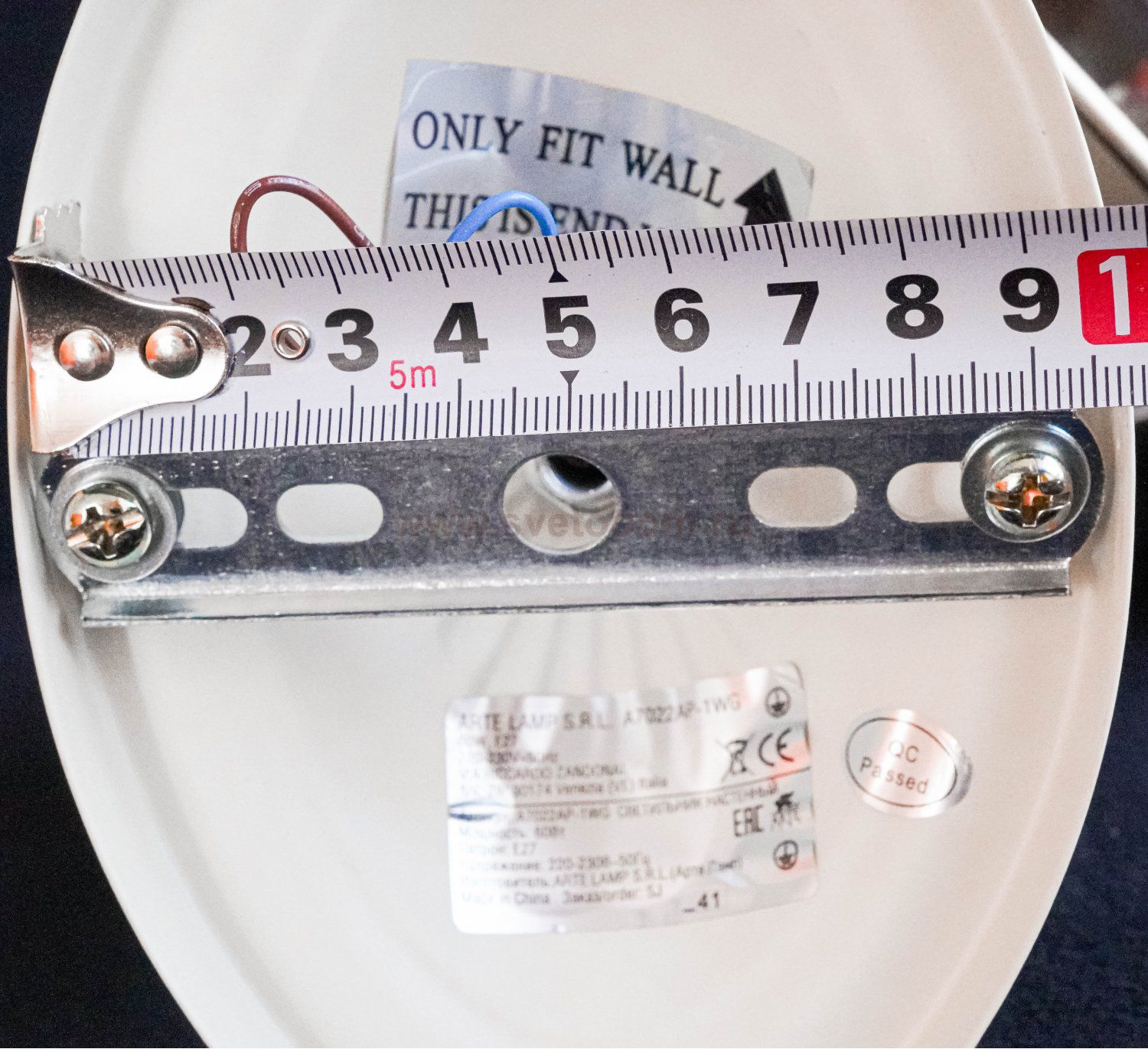 Светильник бра Arte Lamp A7022AP-1WG MARINO