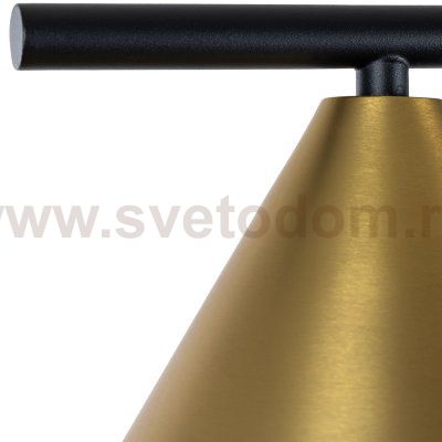 Торшер с одним плафоном Arte Lamp A7033PN-1BK DAVID