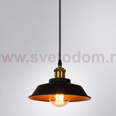 Светильник подвесной Arte lamp A7038SP-1BK CAPPELLO