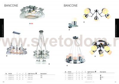 Светильник подвесной Arte lamp A7042SP-3CC Bancone