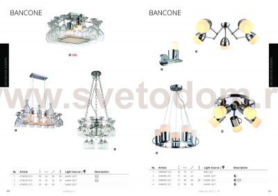 Светильник подвесной Arte lamp A7042SP-3CC Bancone