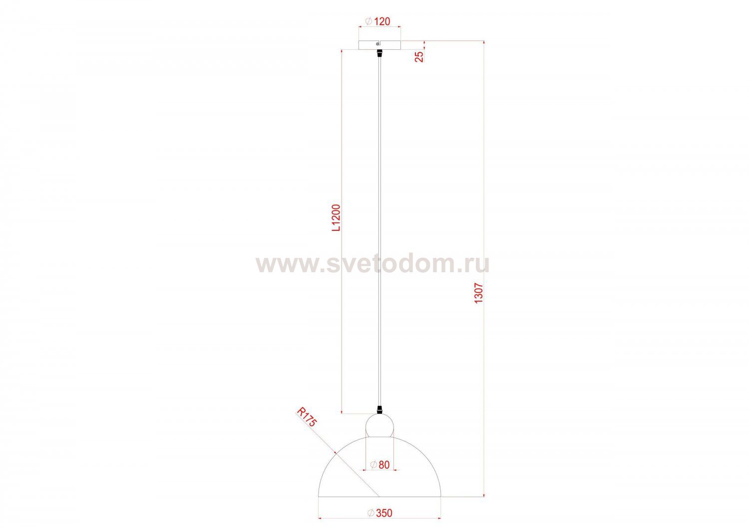 Светильник подвесной Arte Lamp A7053SP-1WH RECINTO
