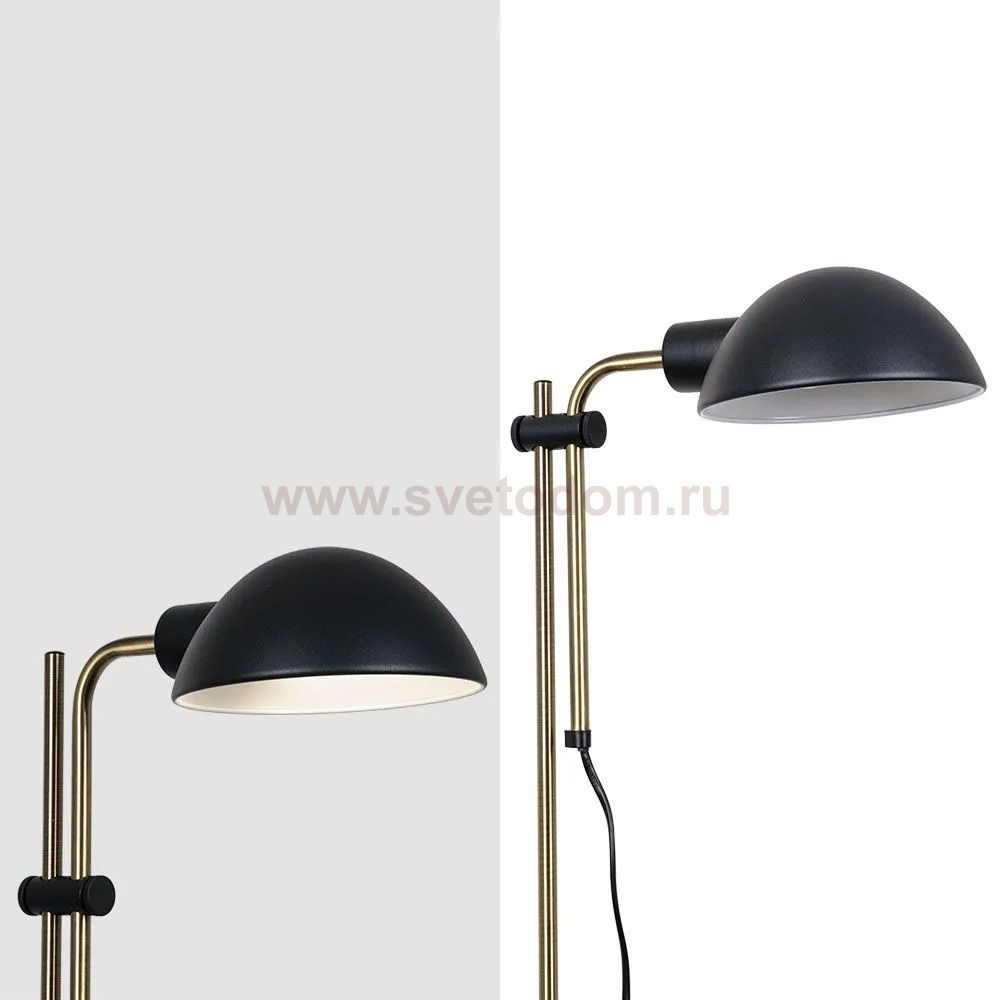 Торшер напольный Arte Lamp A7055PN-1BK ZETTA