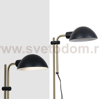 Торшер напольный Arte Lamp A7055PN-1BK ZETTA