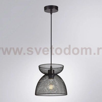 Светильник подвесной Arte Lamp A7065SP-1BK CASTELLO