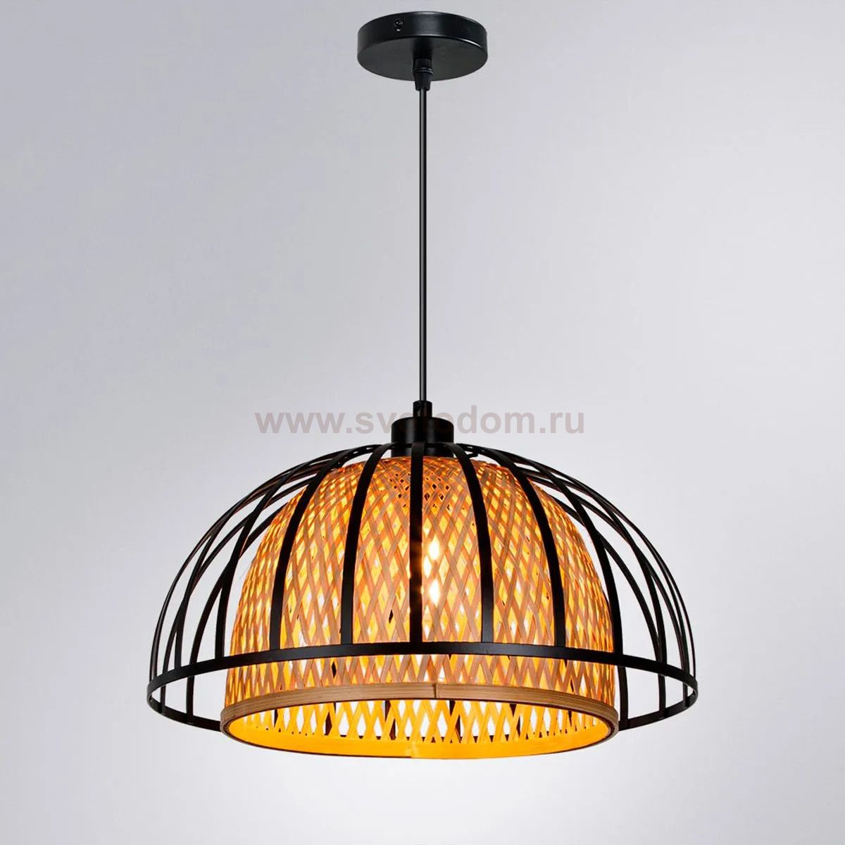 Светильник подвесной Arte Lamp A7071SP-1BK WOODSTOCK