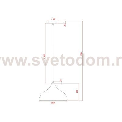 Подвес Arte Lamp A7076SP-1BK CARMEL