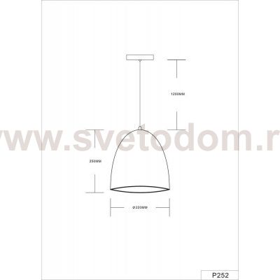 Arte lamp A7083SP-1BJ CENTO