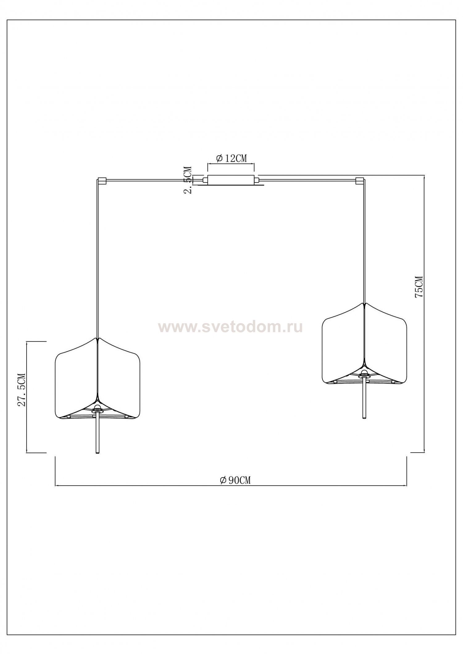 Подвесные люстры Arte lamp A7084SP-8BK TRIXIE