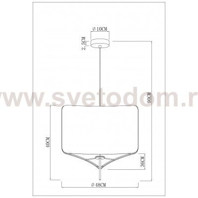 Arte lamp A7085SP-1BK TRIXIE