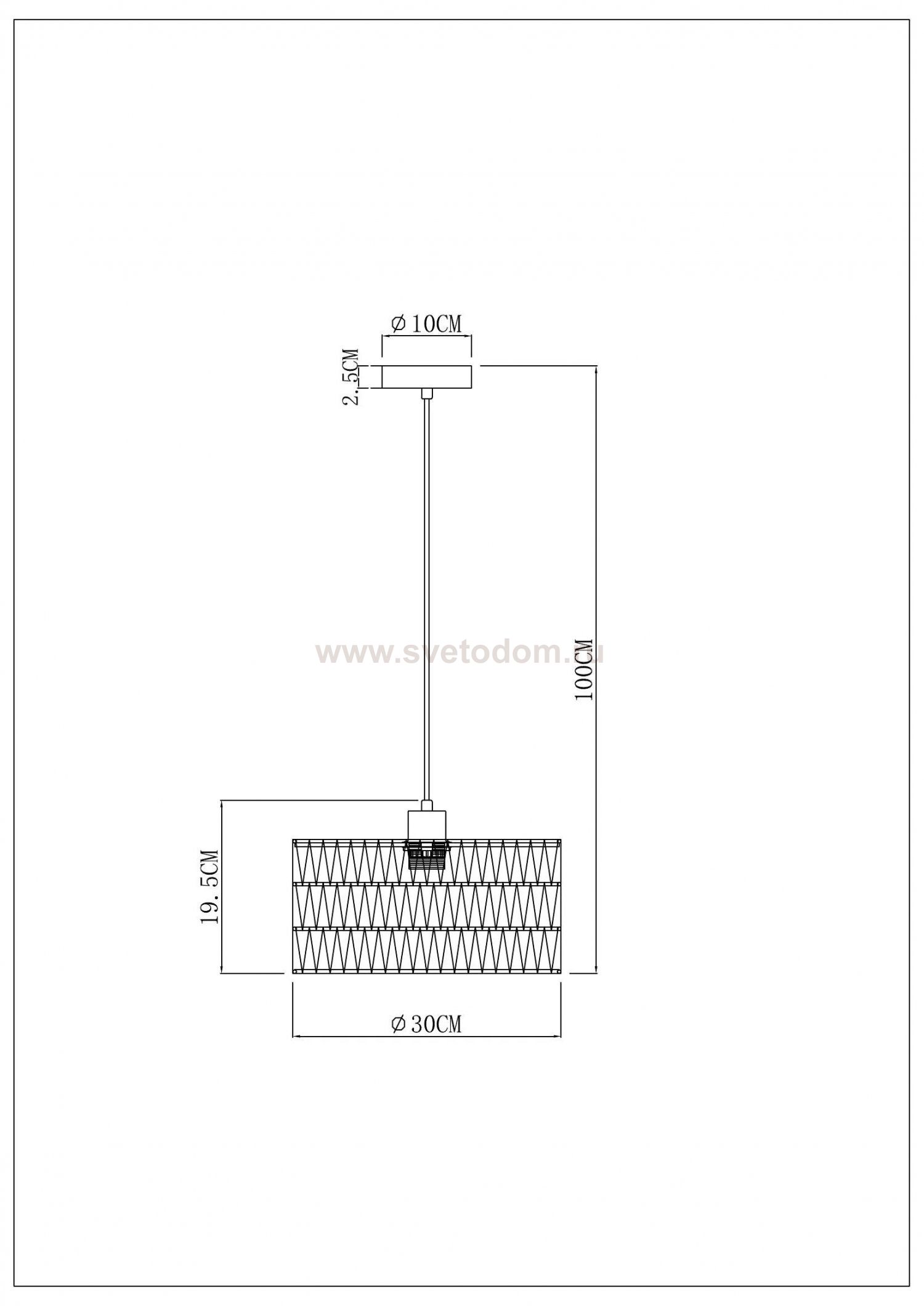 Arte lamp A7088SP-1BK BRUSHWOOD