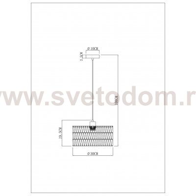 Arte lamp A7088SP-1BK BRUSHWOOD