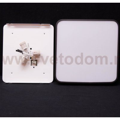 Светильник потолочный 400*400мм 3*E27 черный Arte lamp A7210PL-3BK Cosmopolitan