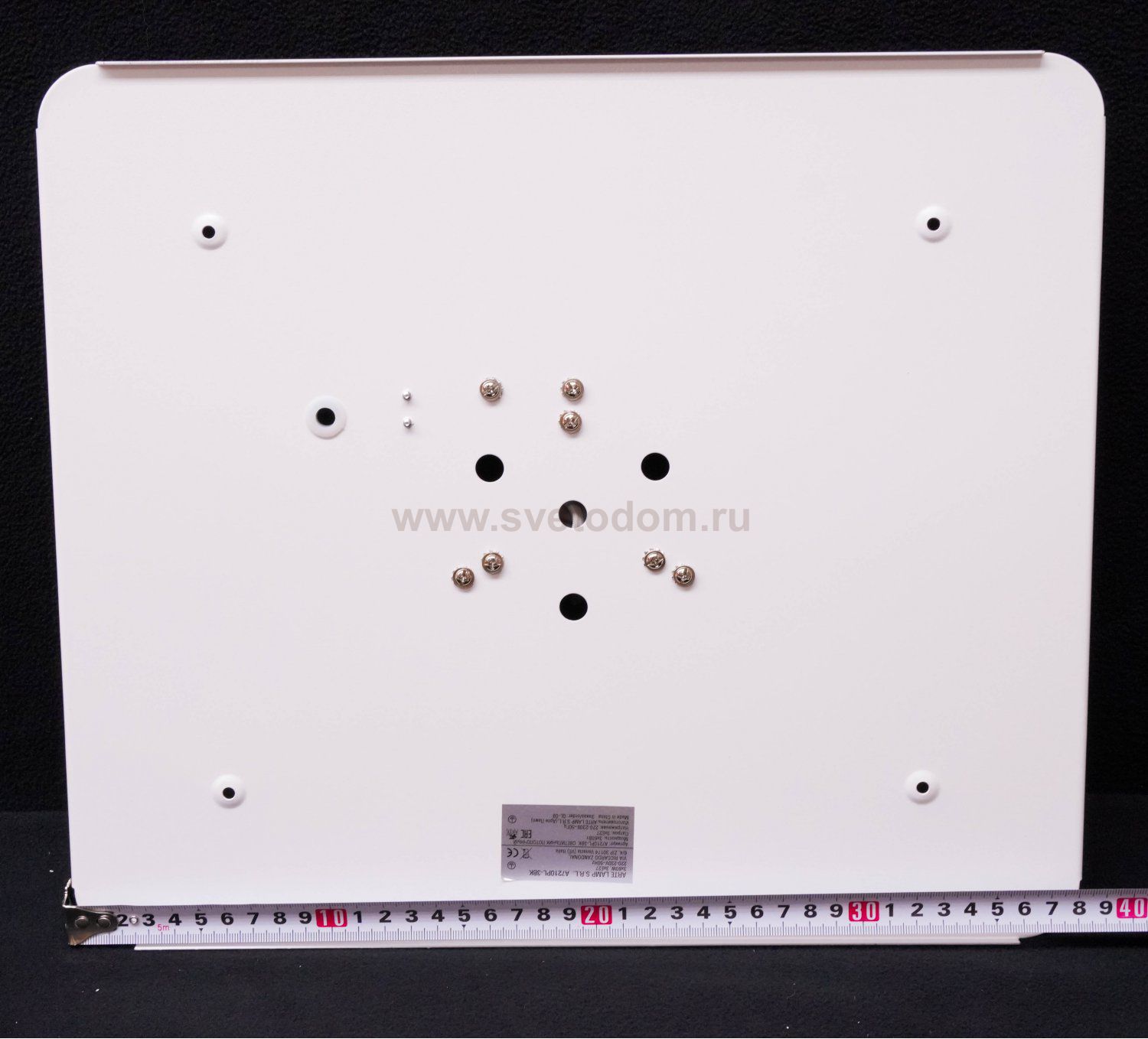 Светильник потолочный 400*400мм 3*E27 черный Arte lamp A7210PL-3BK Cosmopolitan