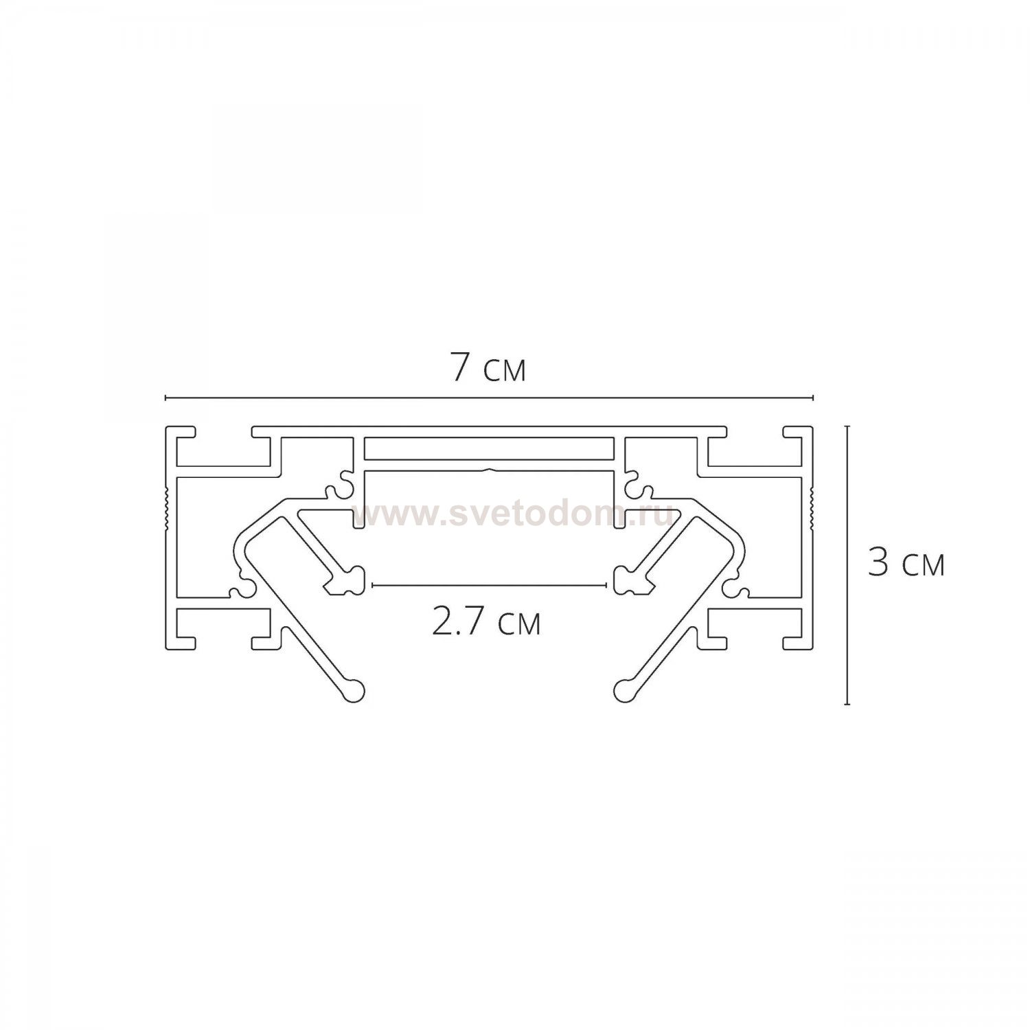 Комплектующие для магнитных треков Arte Lamp A722205 OPTIMA-ACCESSORIES