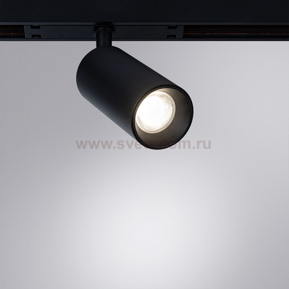 Магнитный трековый светильник Arte Lamp A7260PL-1BK OPTIMA