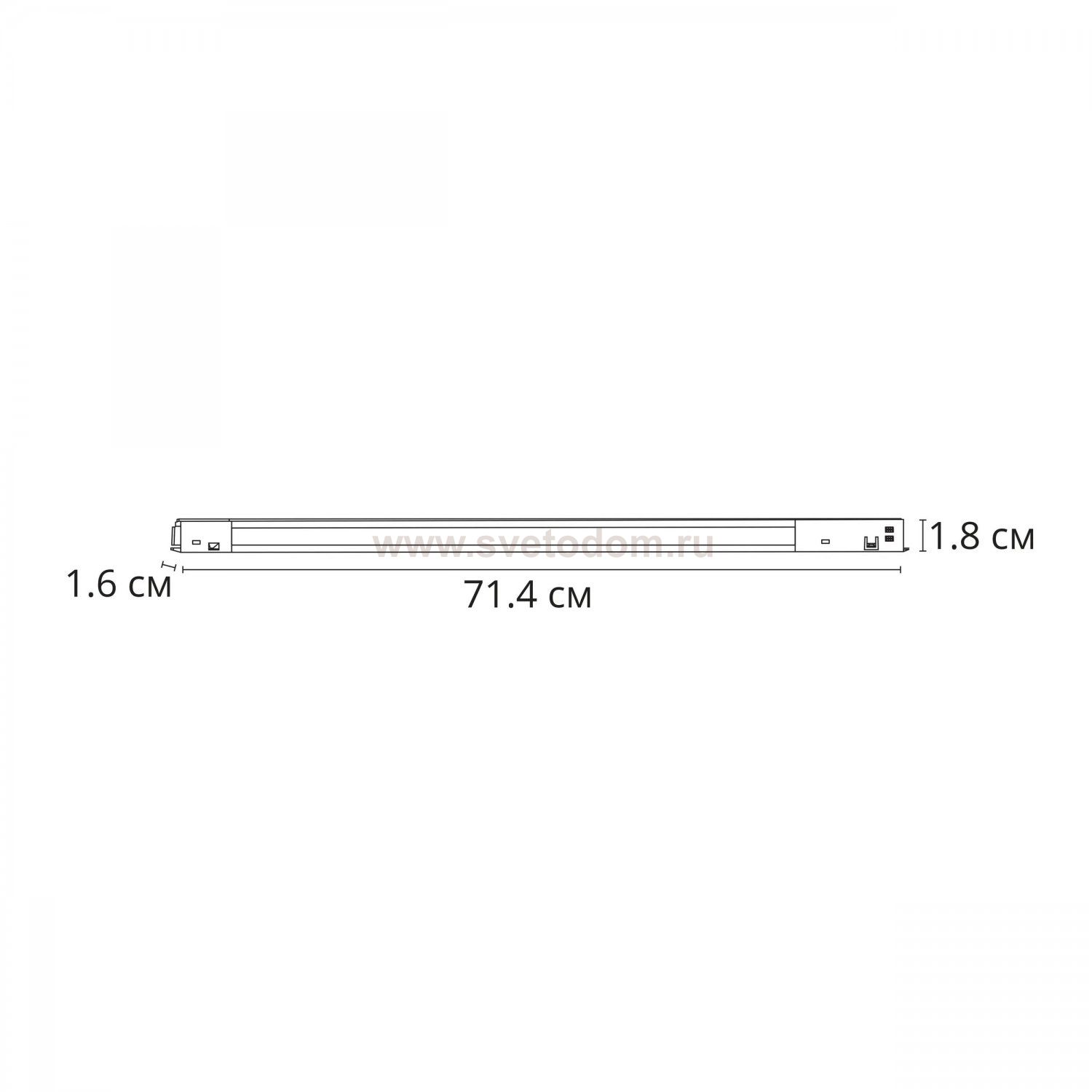 Магнитный трековый светильник Arte Lamp A7264PL-1BK OPTIMA