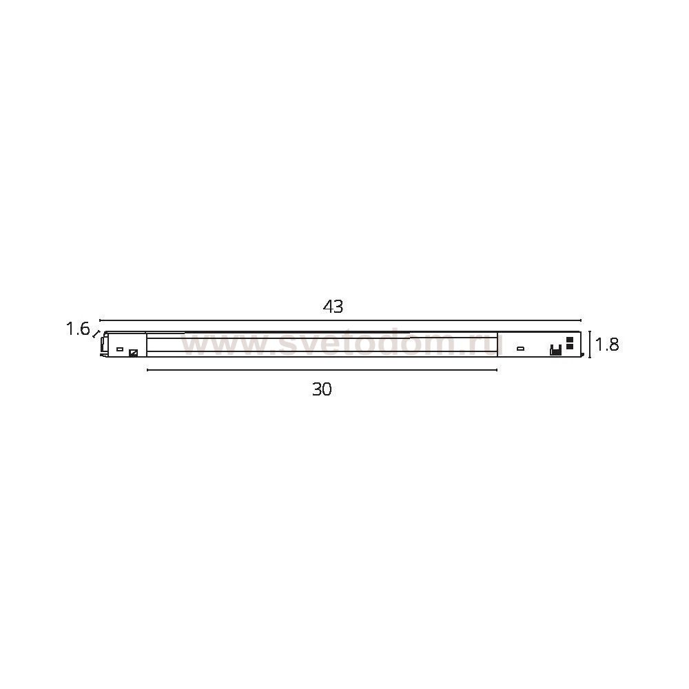 Трековая магнитная система Arte Lamp A7283PL-1WH OPTIMA