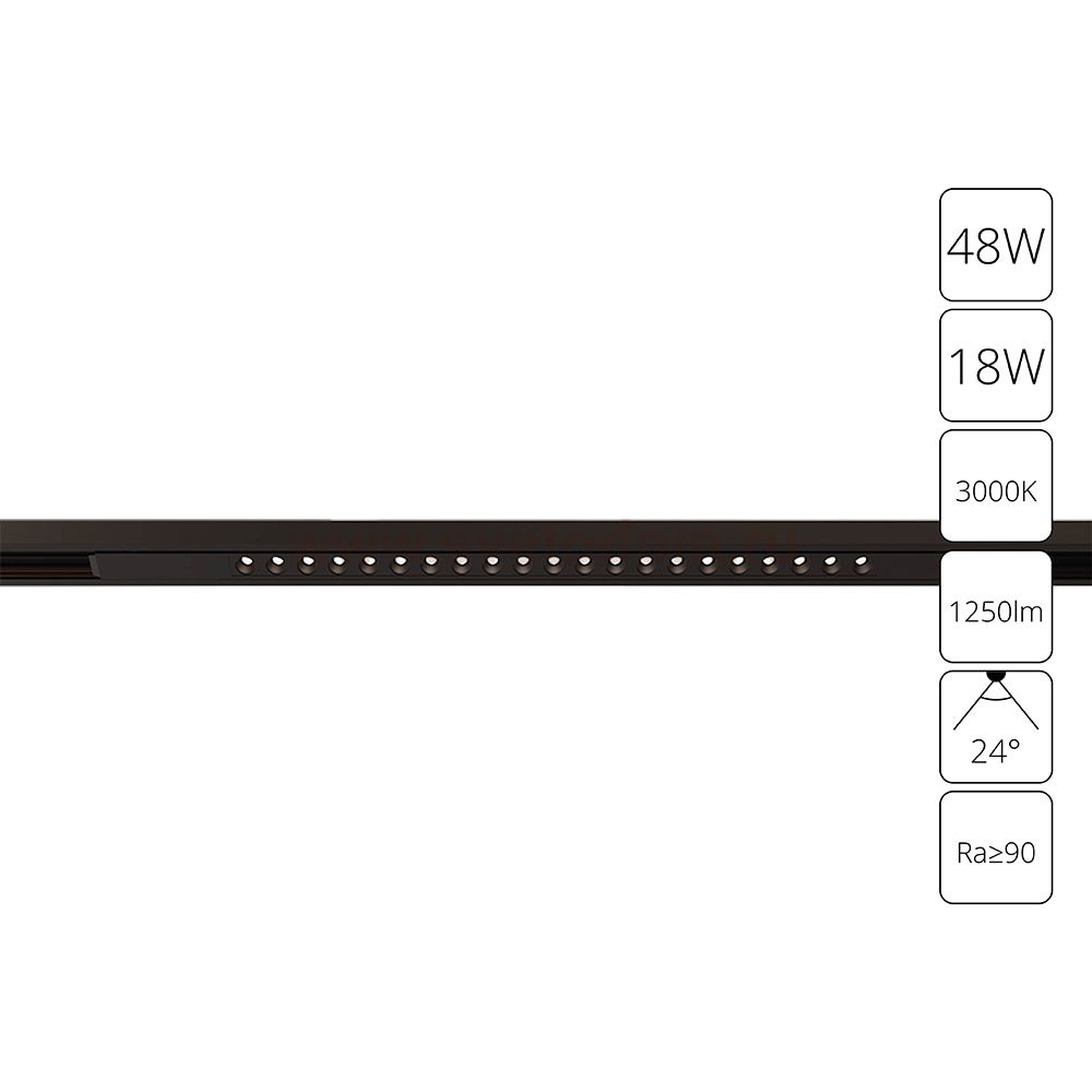 Трековая магнитная система Arte Lamp A7287PL-1BK OPTIMA