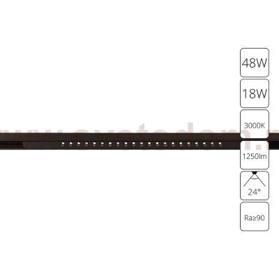 Трековая магнитная система Arte Lamp A7287PL-1BK OPTIMA