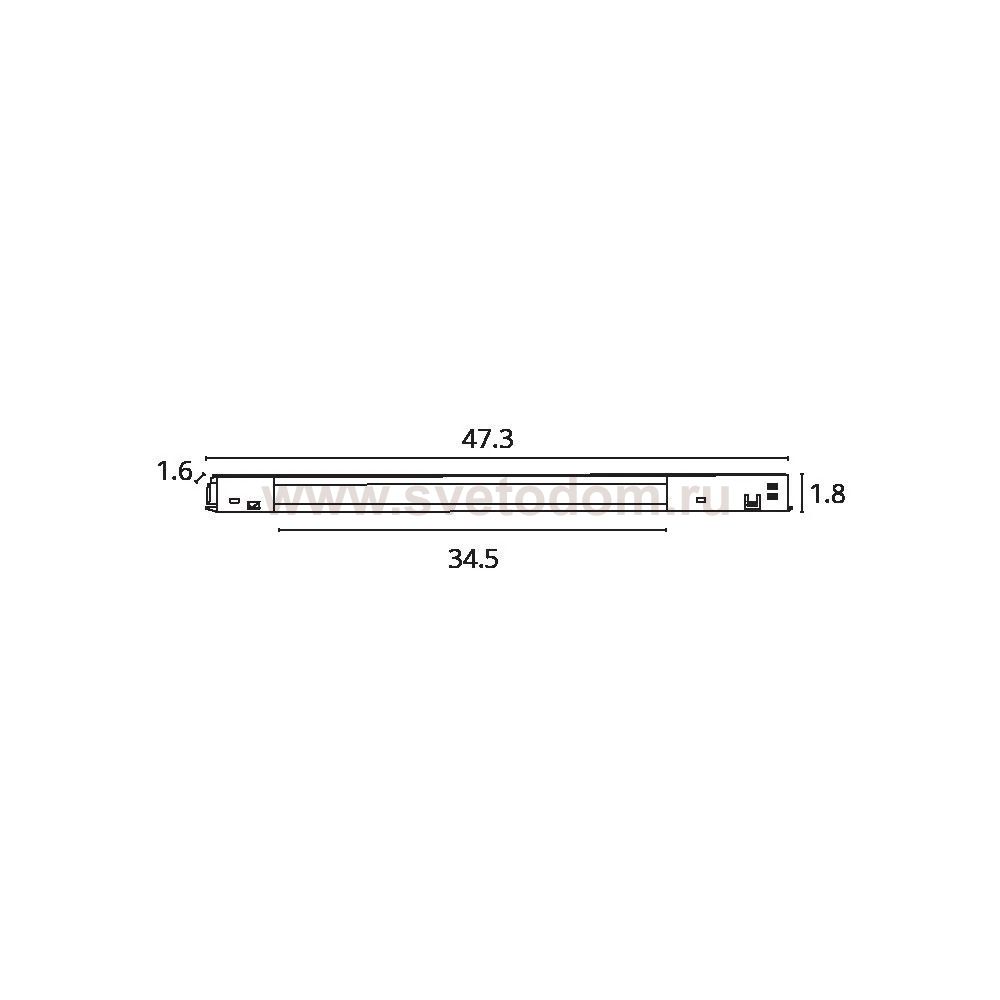 Трековая магнитная система Arte Lamp A7287PL-1BK OPTIMA