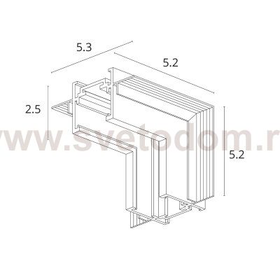 Трековая магнитная система Arte Lamp A731733 OPTIMA-ACCESSORIES