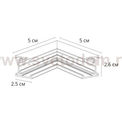 Комплектующее для магнитных треков Arte Lamp A740733 OPTIMA