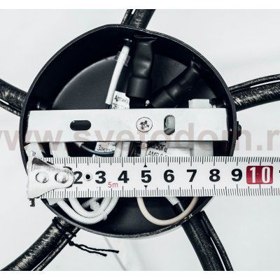 Люстра потолочная ковка Arte lamp A7449PL-5BR GLAMORE