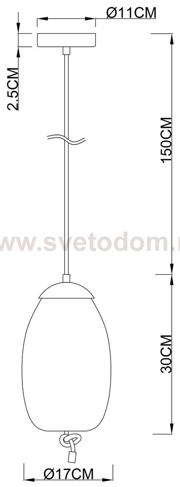 Светильник подвесной Arte Lamp A7769SP-1AB CODY