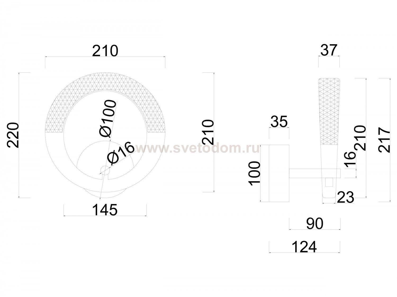 Светильник настенный Arte Lamp A7777AP-1GO MONTANA