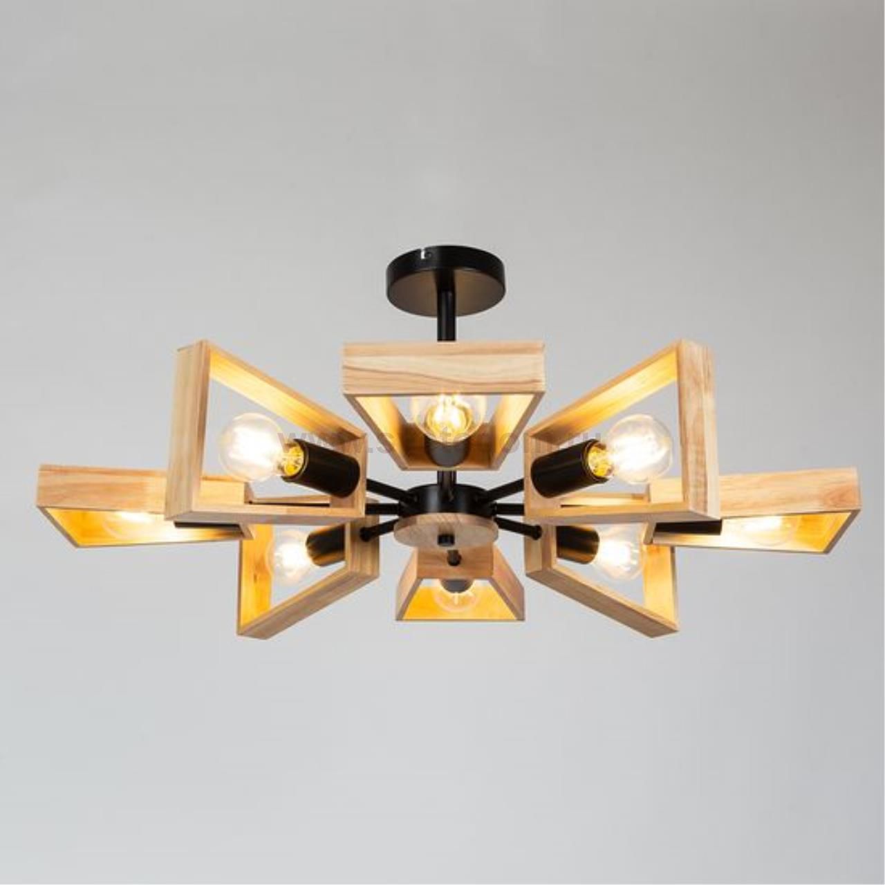 Люстра потолочная с деревом Arte lamp A8030PL-8BK BRUSSELS