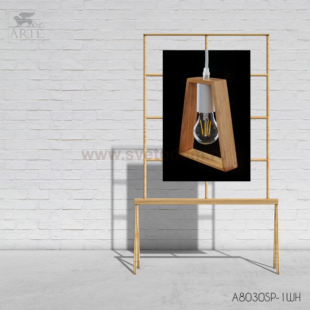 Светильник подвесной Arte lamp A8030SP-1WH BRUSSELS
