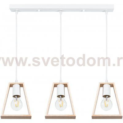 Светильник подвесной тройной Arte lamp A8030SP-3WH BRUSSELS